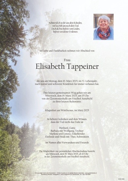 Parte Elisabeth  Tappeiner