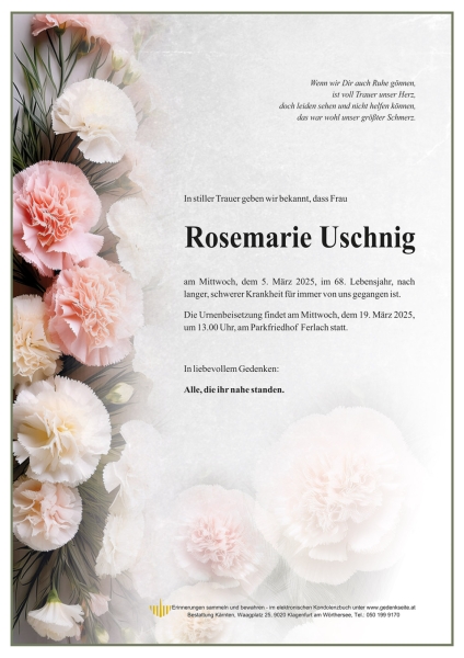 Parte Rosemarie Uschnig