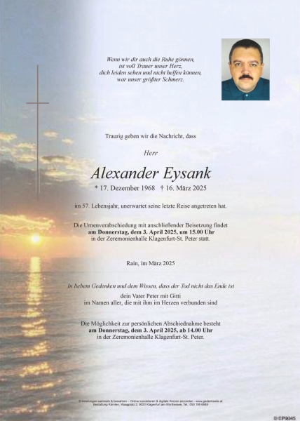 Parte Alexander Eysank
