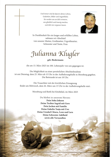 Parte Julianna Klugler