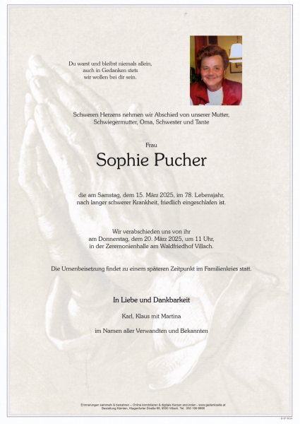 Parte Sophie Pucher