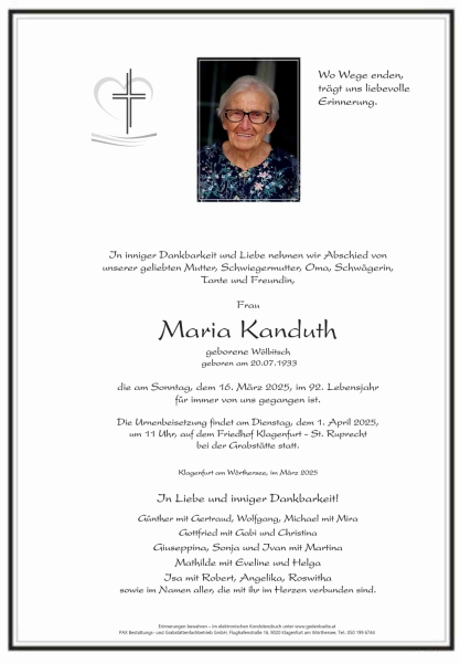 Parte Maria  Kanduth