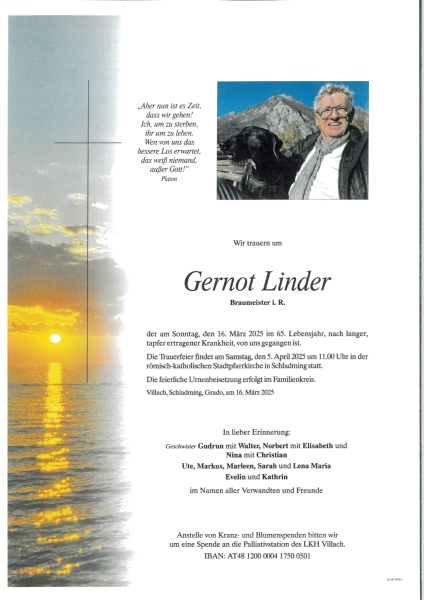 Parte Gernot  Linder