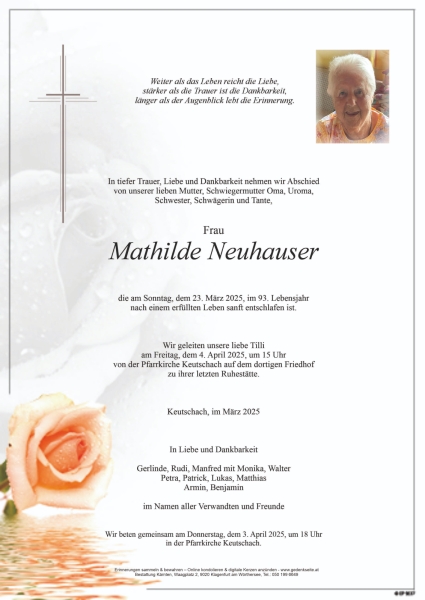 Parte Mathilde Neuhauser