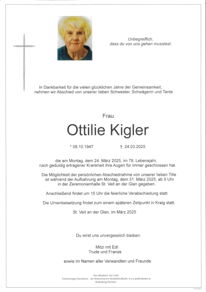 Parte Ottilie  Kigler