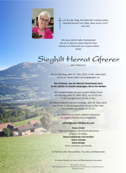 Parte Sieghilt Herrat Gfrerer