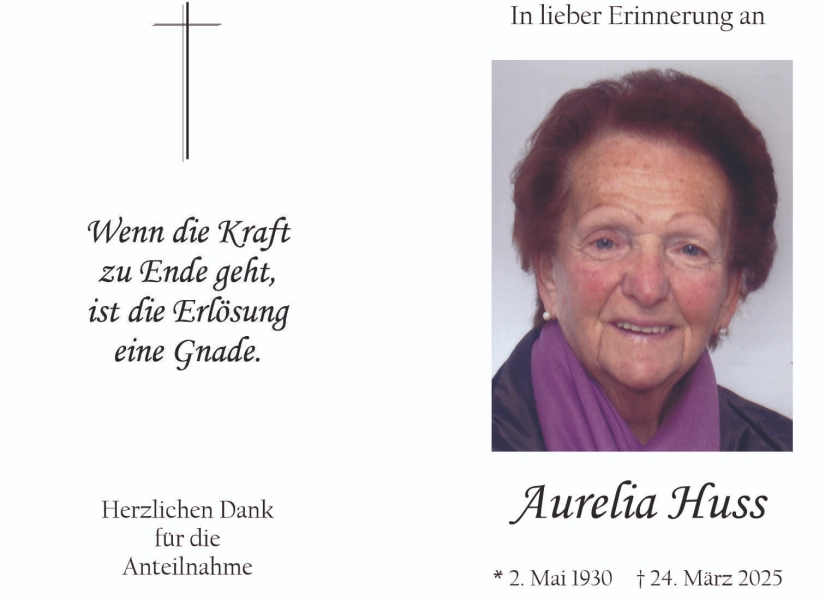 Parte Aurelia Huss
