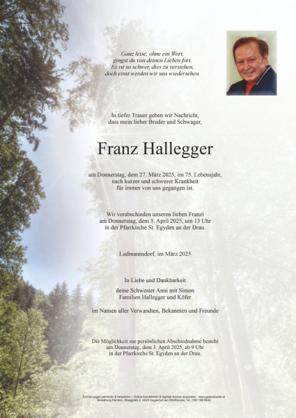 Parte Franz Hallegger