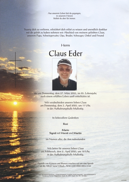 Parte Claus Eder