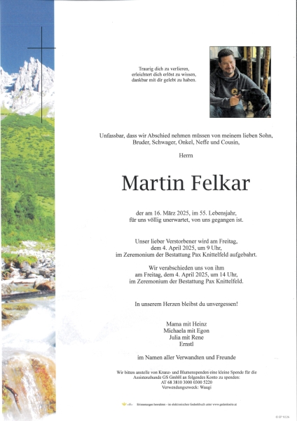Parte Martin Felkar