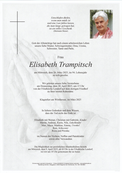 Parte Elisabeth Trampitsch
