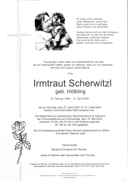 Parte Irmtraut Scherwitzl