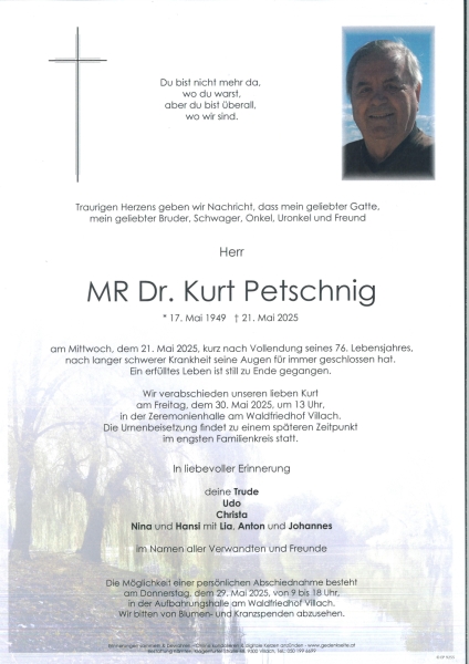Parte Kurt Petschnig