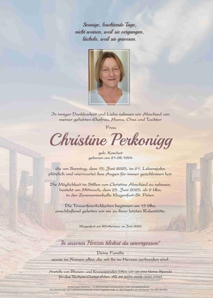 Parte von Christine  Perkonigg