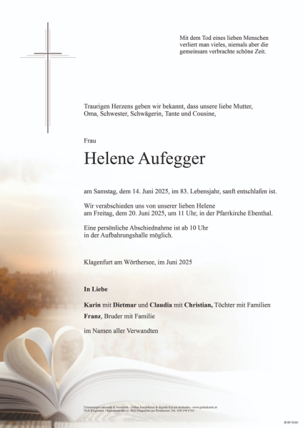 Parte von Helene Aufegger