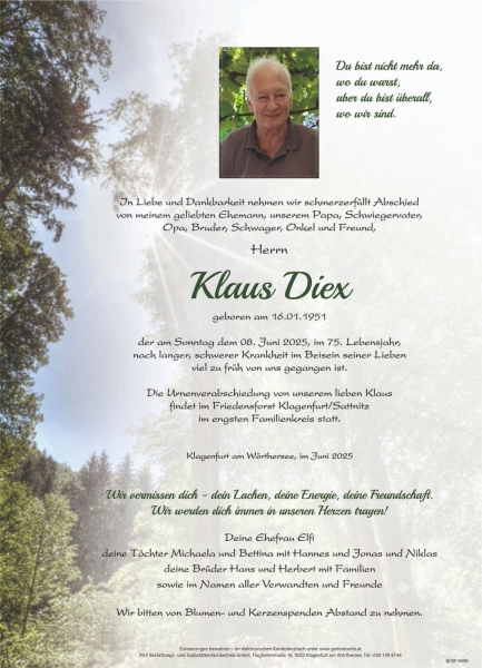 Parte von Klaus Diex