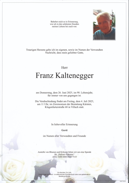 Parte von Franz Kaltenegger