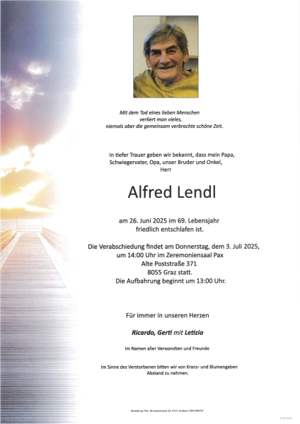 Parte von Alfred Lendl