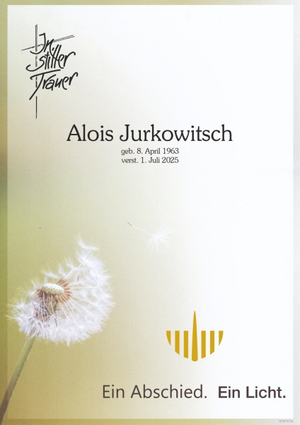 Parte von Alois Jurkowitsch