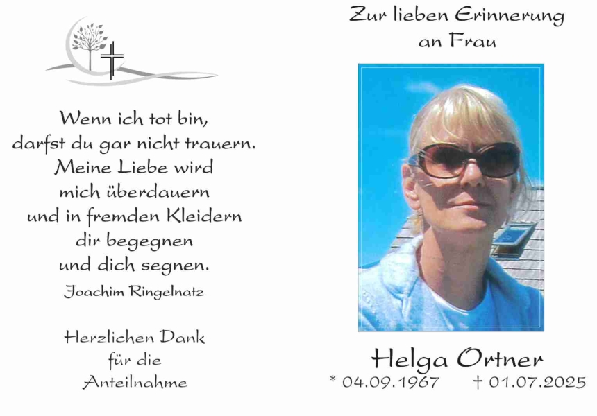 Parte von Helga  Ortner
