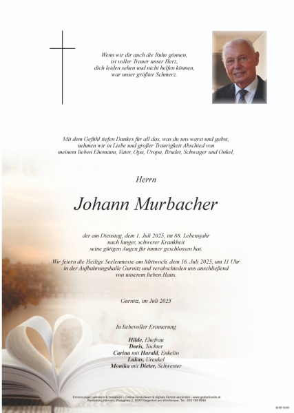Parte von Johann  Murbacher