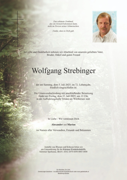 Parte von Wolfgang Strebinger