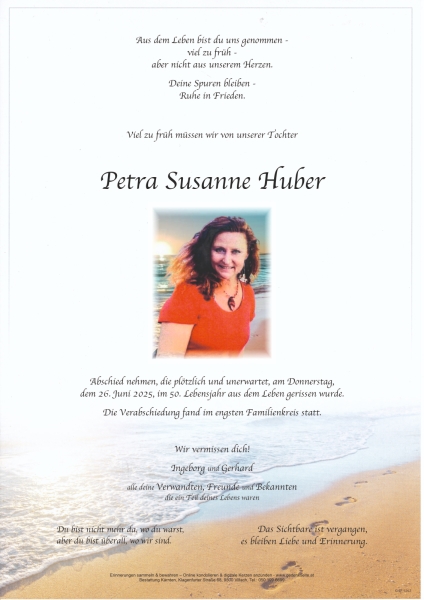 Parte von Petra Susanne Huber