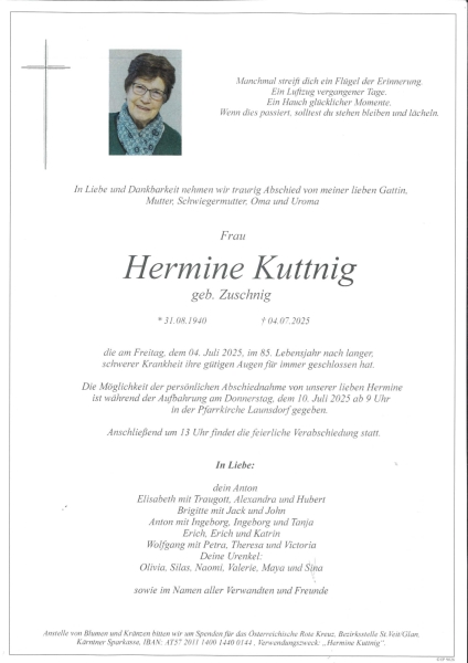 Parte von Hermine Kuttnig