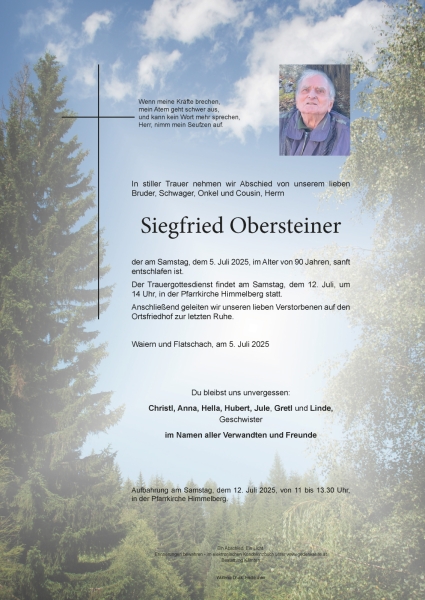 Parte von Siegfried Obersteiner