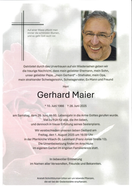 Parte von Gerhard Maier