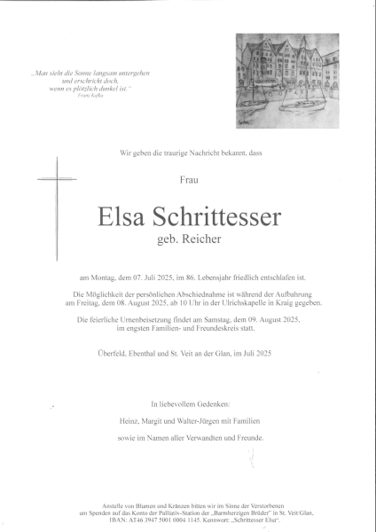 Parte von Elsa Schrittesser