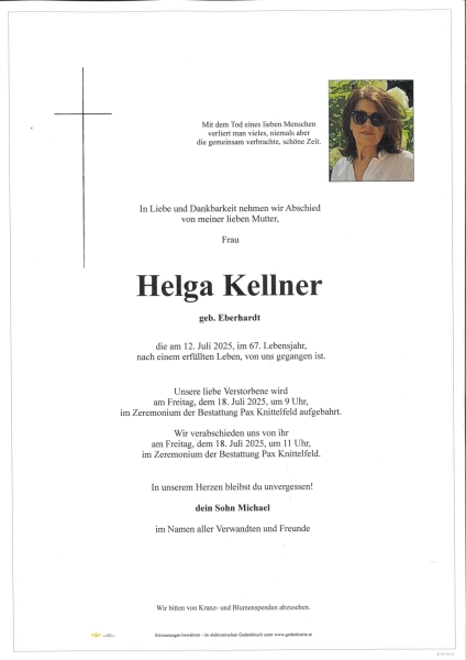 Parte von Helga Kellner