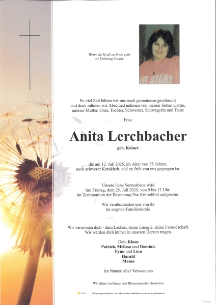 Parte von Anita  Lerchbacher