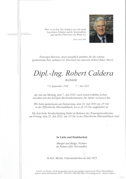 Parte von Robert Caldera