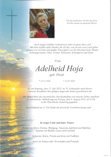 Parte von Adelheid Hoja