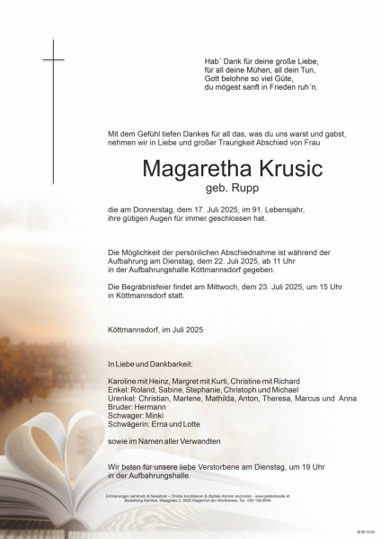 Parte von Magaretha Krusic