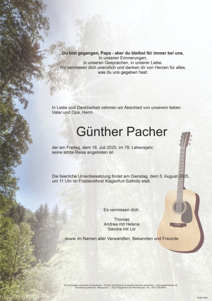 Parte von Günther Pacher