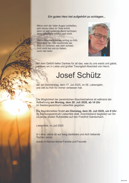 Parte von Josef Schütz