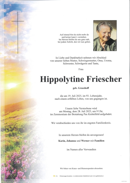 Parte von Hippolytine Friescher