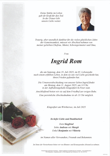 Parte von Ingrid Rom