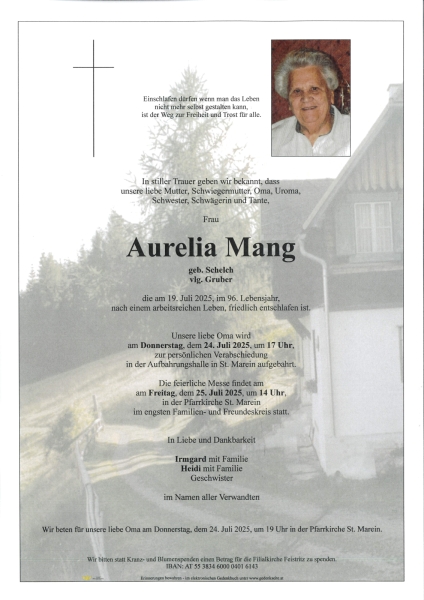 Parte von Aurelia  Mang
