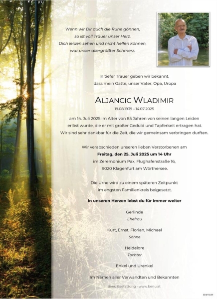 Parte von Aljancic Wladimir