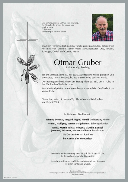 Parte von Otmar Gruber