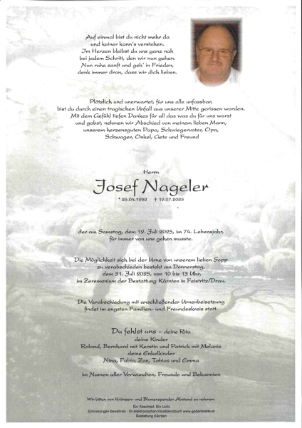 Parte von Josef Nageler