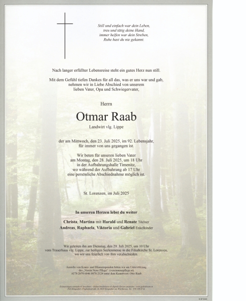 Parte von Otmar Raab