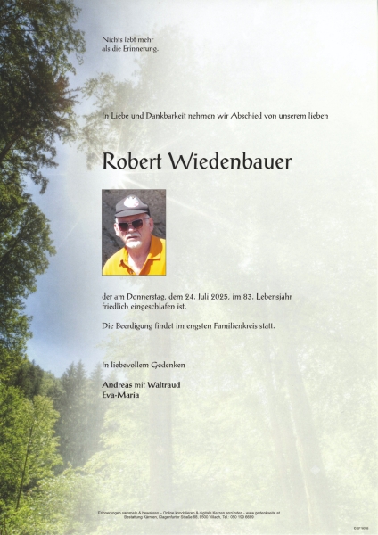 Parte von Robert Wiedenbauer