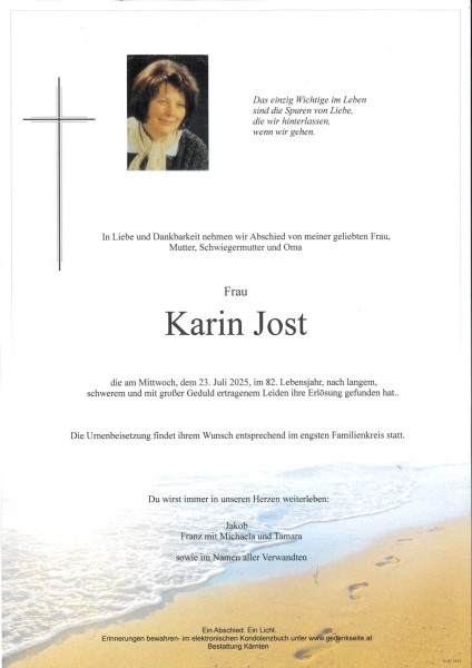 Parte von Karin  Jost