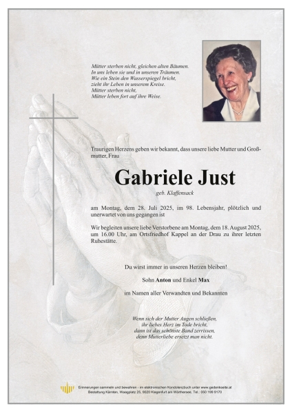 Parte von Gabriele Just