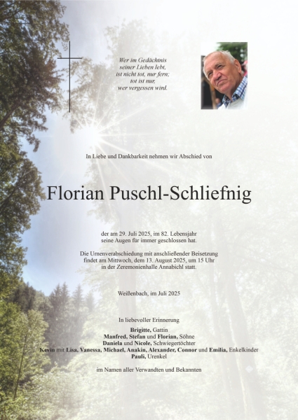 Parte von Florian  Puschl-Schliefnig