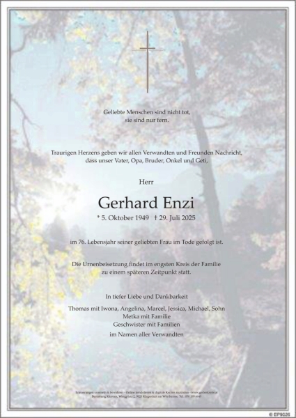 Parte von Gerhard Enzi
